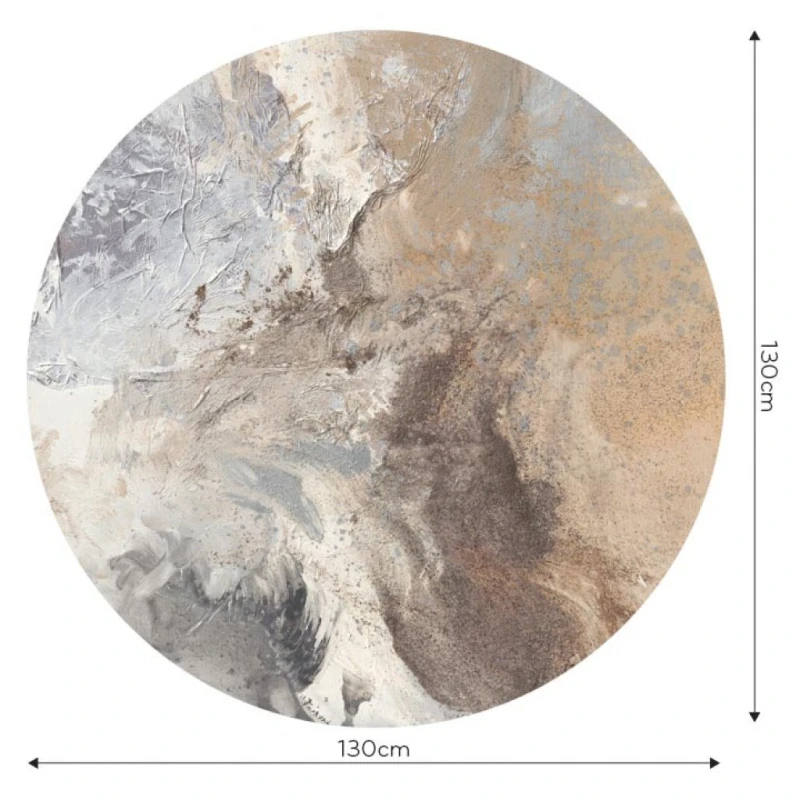 Fototapeta w kształcie koła - Calcite