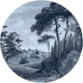 Fototapeta w kształcie koła - Cartagine Royal
