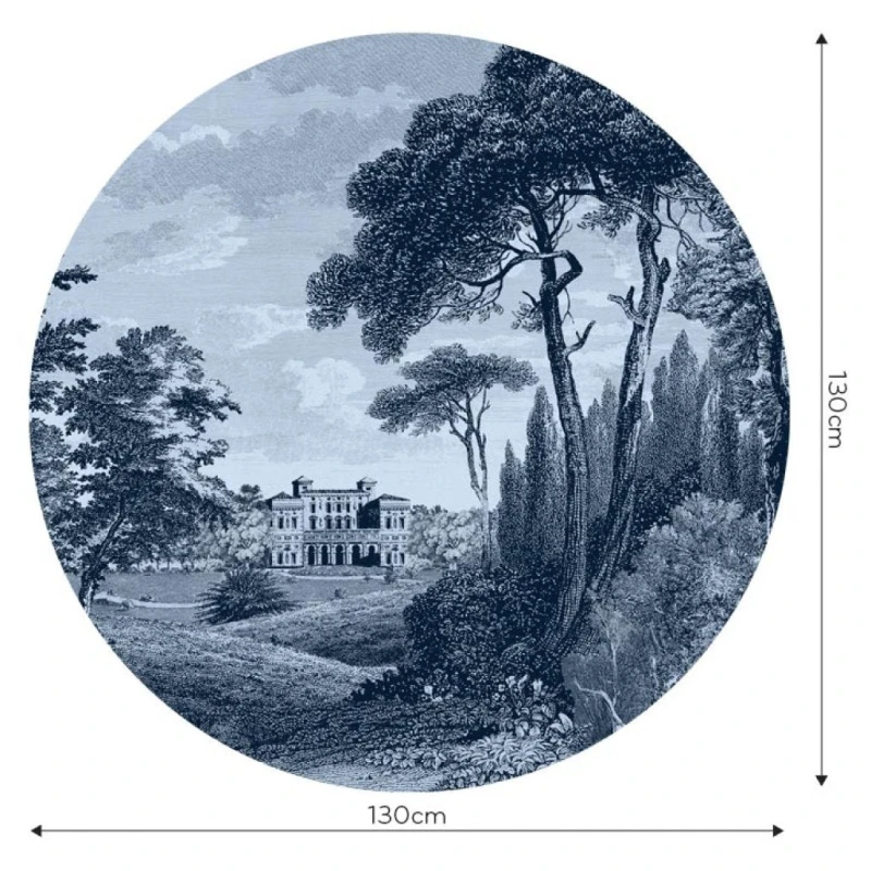 Fototapeta w kształcie koła - Cartagine Royal