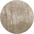 Fototapeta w kształcie koła - Foogy Beige