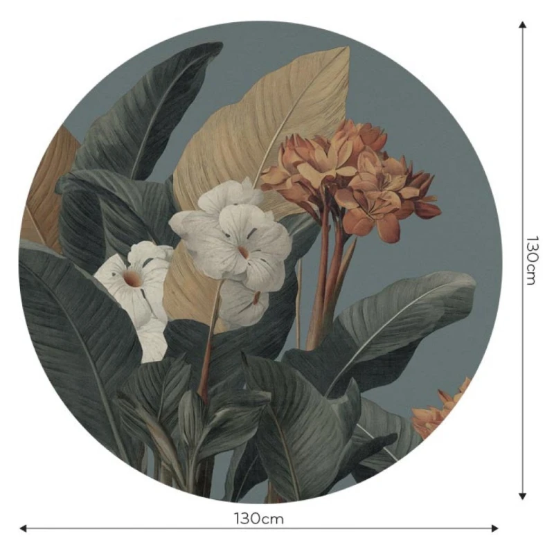 Fototapeta w kształcie koła - Hortus