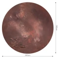 Fototapeta w kształcie koła - Inferno