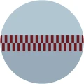 Fototapeta w kształcie koła - Pixel Blue