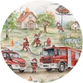 Fototapeta w kształcie koła - Rescue