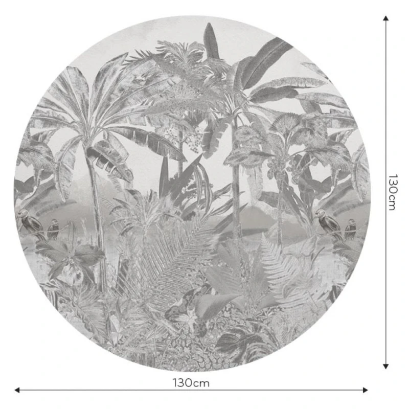 Fototapeta w kształcie koła - Robinson Sketch