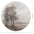 Fototapeta w kształcie koła - Shire