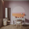 Fototapeta w kształcie koła - Stripe Juicy