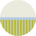 Fototapeta w kształcie koła - Stripe Sugar