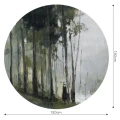 Fototapeta w kształcie koła - Tren