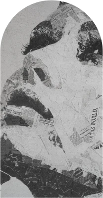 Fototapeta w kształcie łuku - Portret kobiety