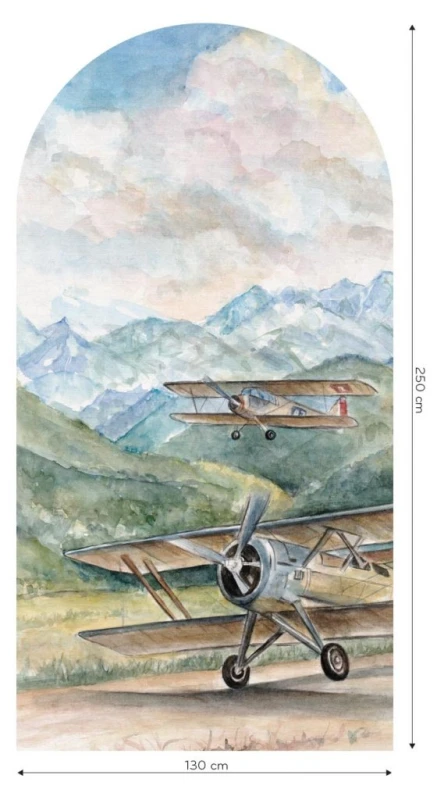 Fototapeta w kształcie łuku - Aviator