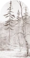 Fototapeta w kształcie łuku - Bosco