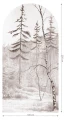 Fototapeta w kształcie łuku - Bosco