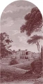 Fototapeta w kształcie łuku - Cartagine Burgundy