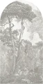 Fototapeta w kształcie łuku - Hood Greige