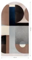 Fototapeta w kształcie łuku - Opus Cobalt