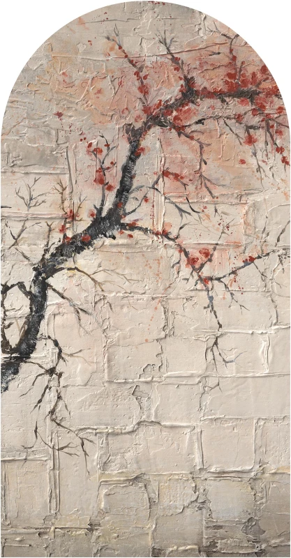 Fototapeta w kształcie łuku - Petal