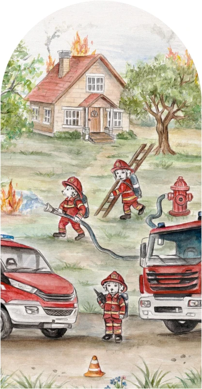 Fototapeta w kształcie łuku - Rescue