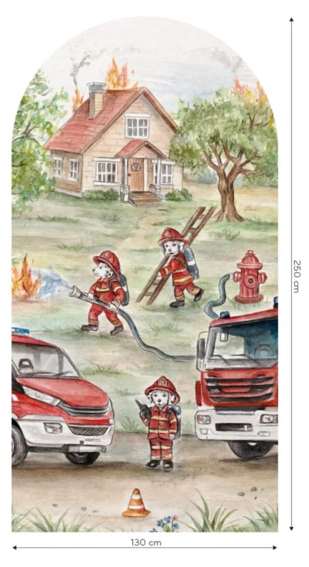 Fototapeta w kształcie łuku - Rescue