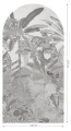 Fototapeta w kształcie łuku - Robinson Sketch