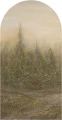 Fototapeta w kształcie łuku - Taiga