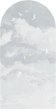 Fototapeta w kształcie łuku - White Birds
