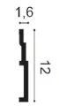 Listwa przypodłogowa DX180-2600