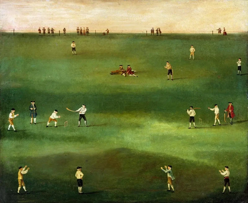 Fototapeta An Exact Representation of the Game of Cricket 142469
