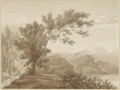 Fototapeta Lake Albano with the Goatherd 142726
