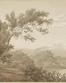 Fototapeta Lake Albano with the Goatherd 142726