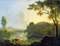Fototapeta Landscape with Bathers, Cattle and Ruin 142433