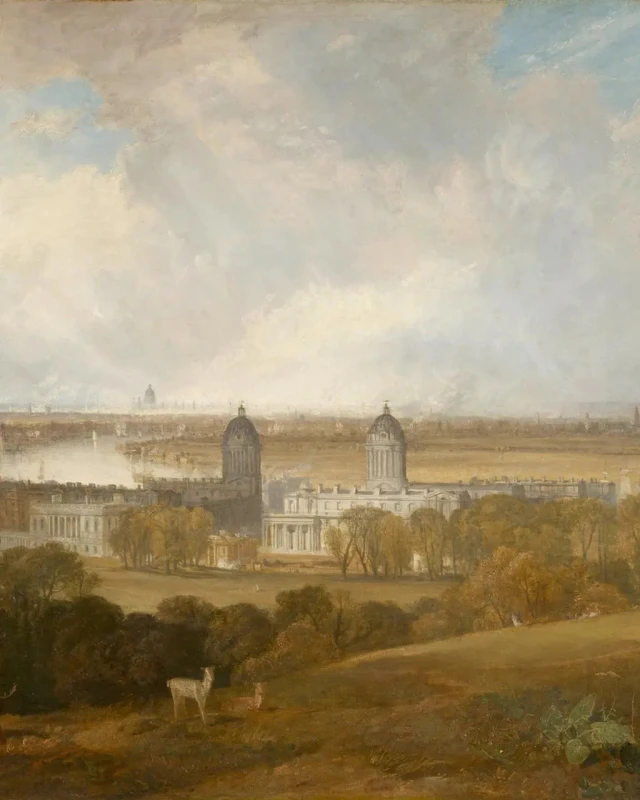 Fototapeta London from Greenwich Park 142388