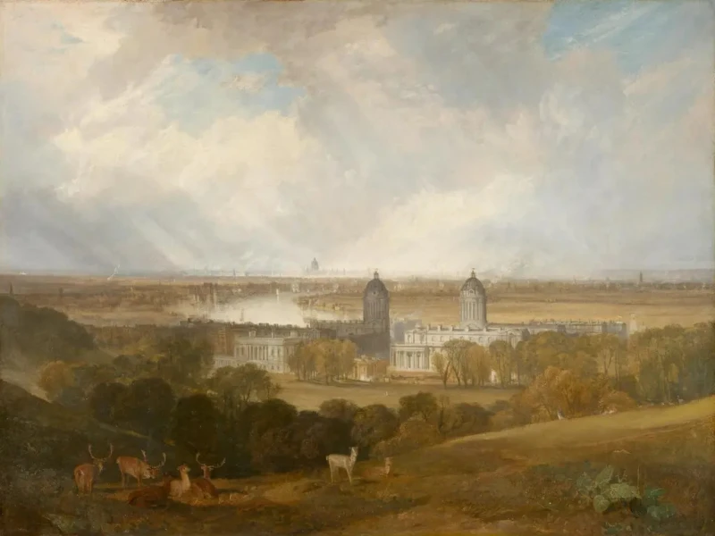 Fototapeta London from Greenwich Park 142388