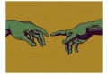 Fototapeta - Green touch