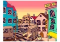 Fototapeta - Morning in a city