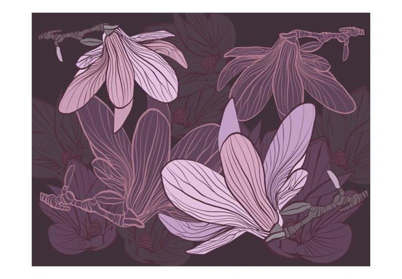 Fototapeta - Dreamy flowers