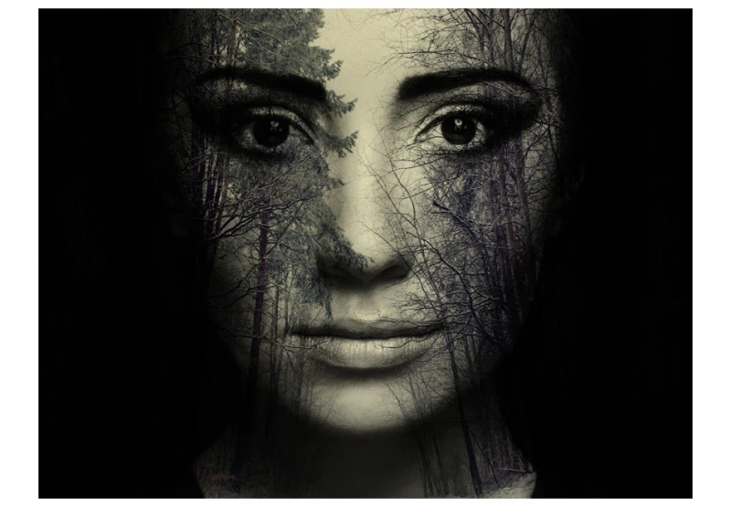 Fototapeta - Forest mask