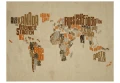 Fototapeta - Indiana Jones - map of adventures