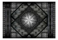 Fototapeta - Czarna mozaika