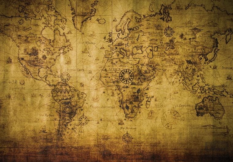 Fototapeta Mapa świata 3600