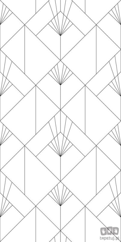 Fototapeta ścienna na flizelinie wzór geometryczny