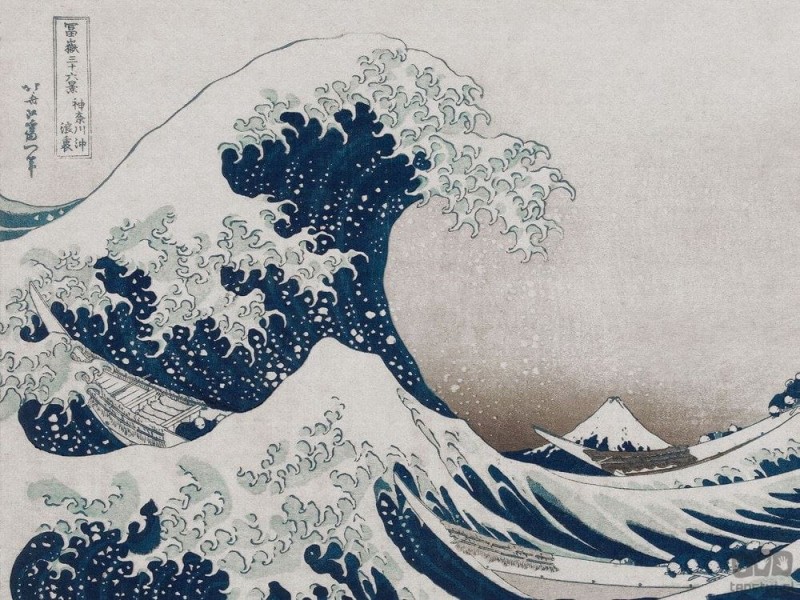 Fototapeta Hokusai
