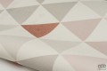 Tapeta winylowa na flizelinie z geometrycznym wzorem w trójkąty
