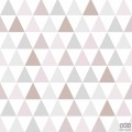 Tapeta winylowa na flizelinie z geometrycznym wzorem w trójkąty