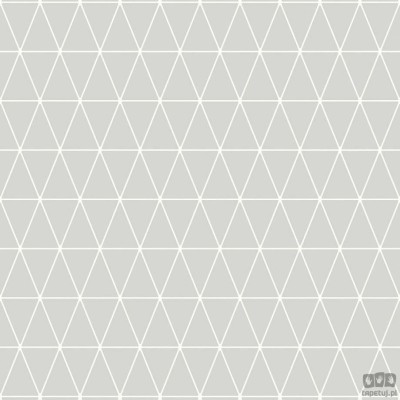 Szara tapeta z geometrycznym wzorem w trójkąty