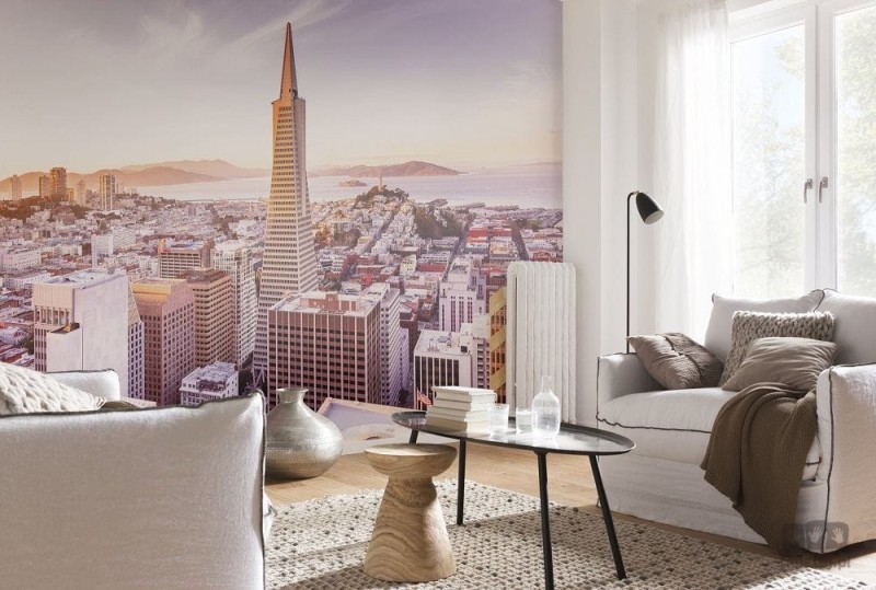 Fototapeta wieżowce w San Francisco rano