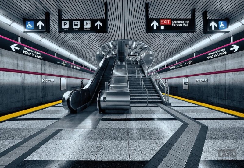 Fototapeta Subway 8-996