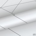 Biała tapeta w czarne linie wzór geometryczny flizelina