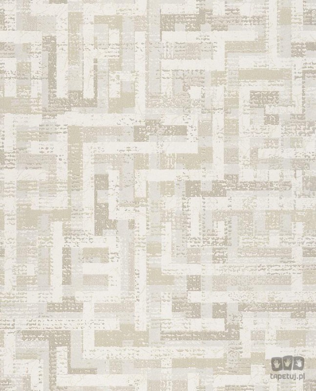 Tapeta w odcieniach taupe z ornamentem