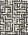 Tapeta w odcieniach taupe z ornamentem